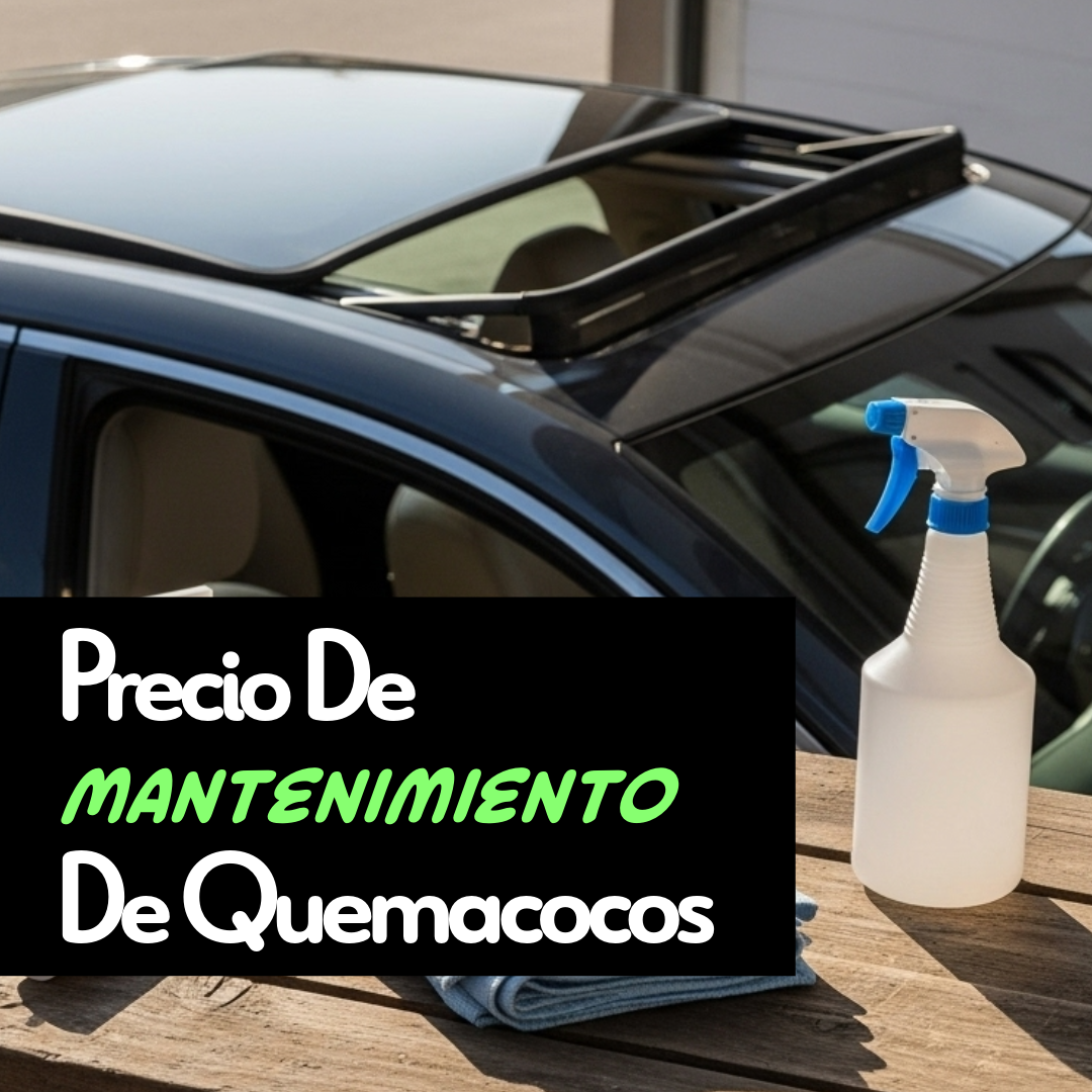Precio de mantenimiento de quemacocos en México: rangos por tipo de servicio