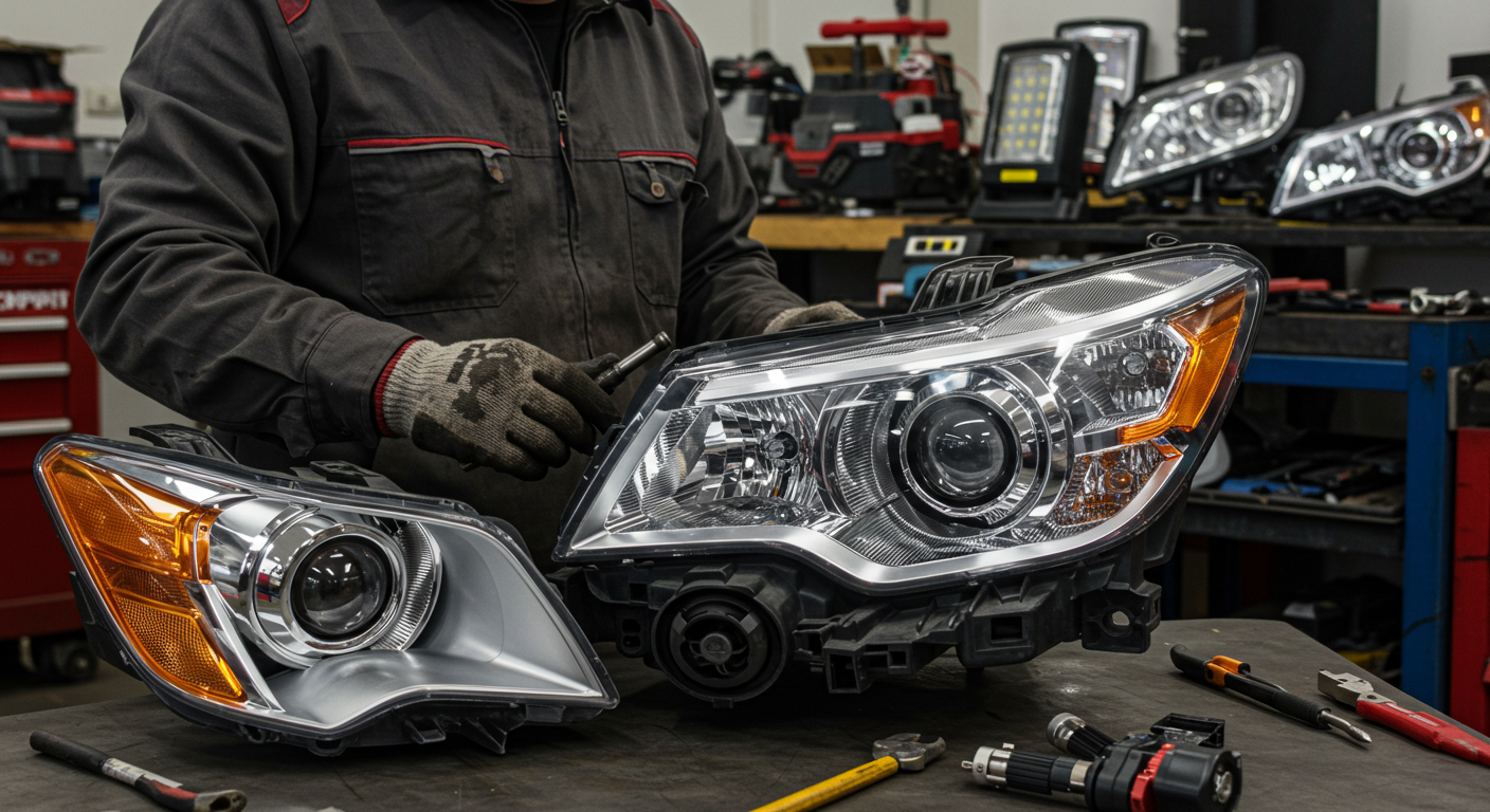 Reparación de focos LED de auto