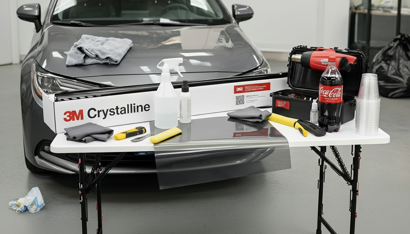 Comparativa gráfica entre película antiasalto y polarizado