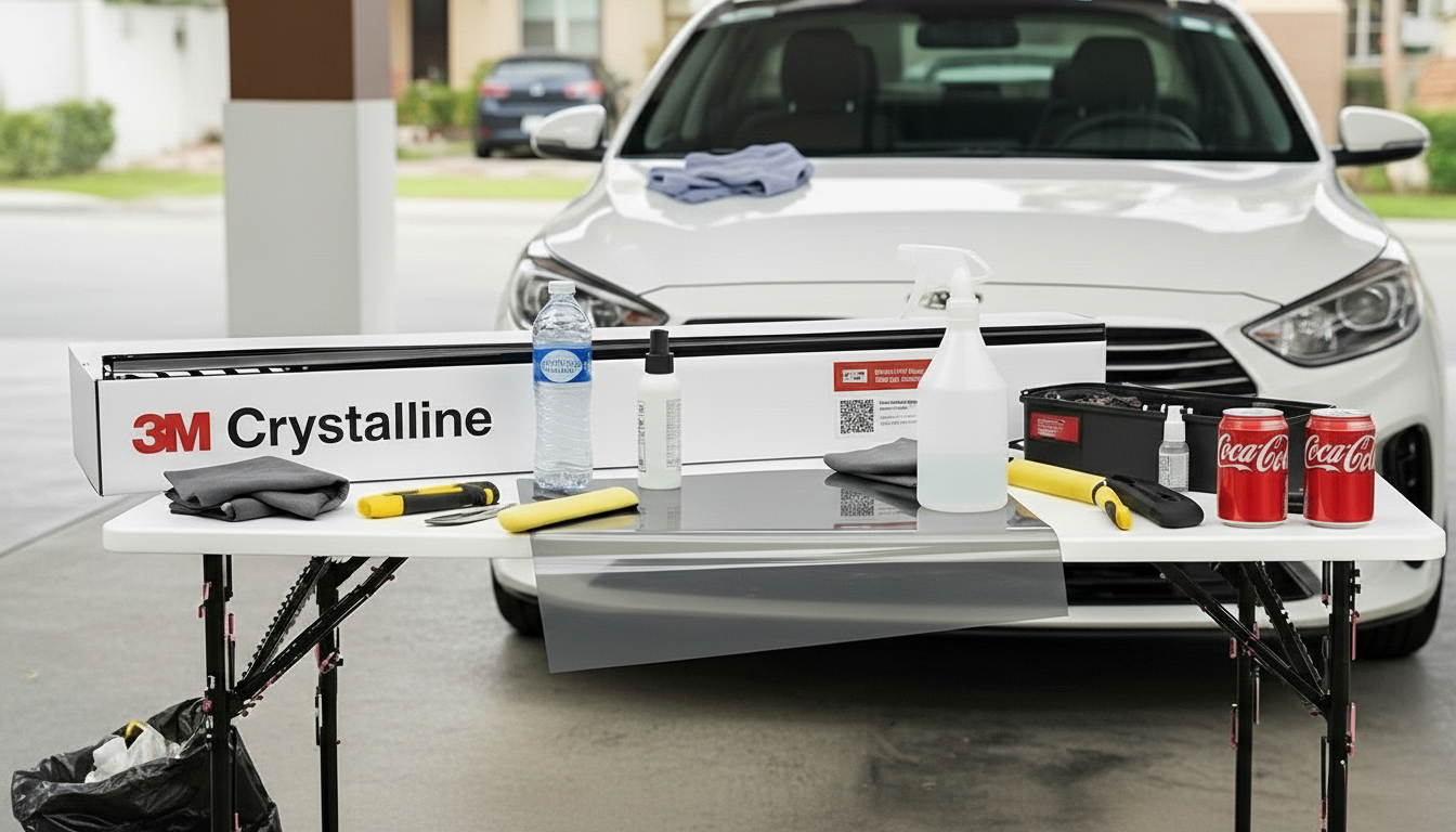 Demostración de resistencia de película antiasalto 3M