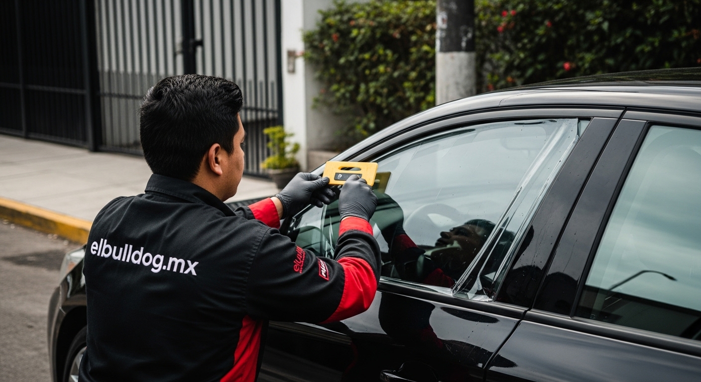 Auto con polarizado nanocerámico 3M en Querétaro