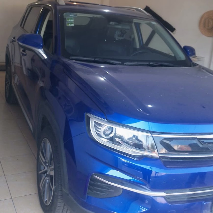 Ford Ranger con quemacocos de cristal vista superior